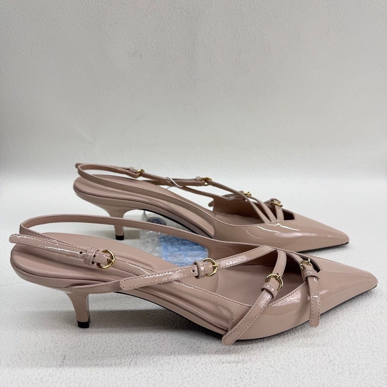 Miu Miu Miu Miu Patent Buckle Heels Size 37 Size US 7 / IT 37 - 5 Thumbnail