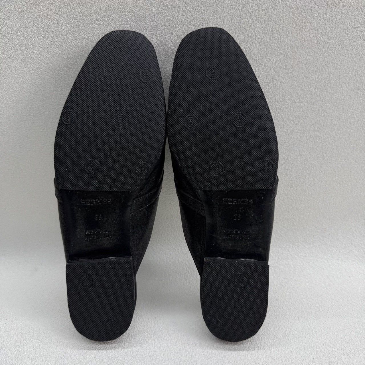Hermes Hermès Kelly Leather Mules Size 38 Size US 8 / IT 38 - 8 Thumbnail