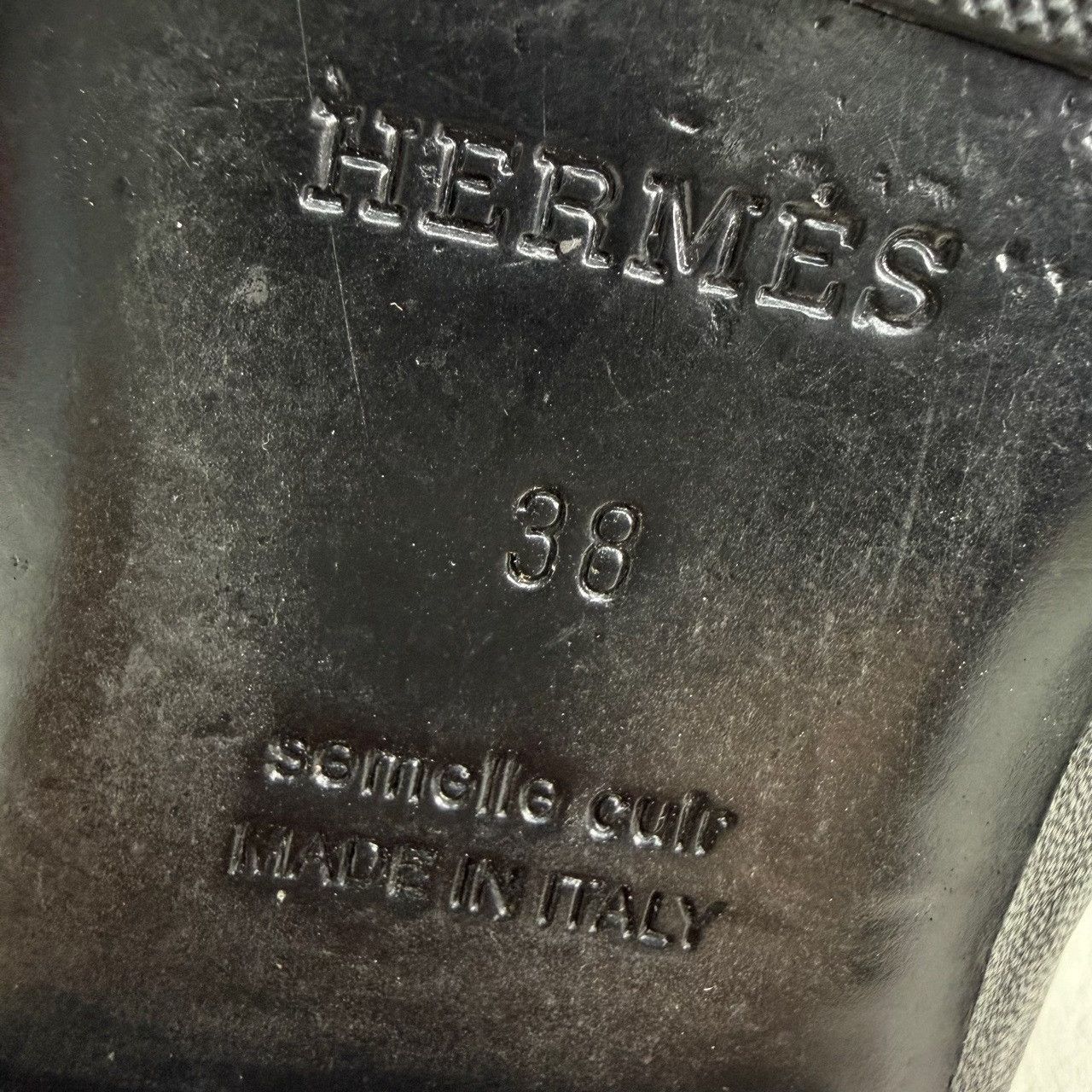 Hermes Hermès Kelly Leather Mules Size 38 Size US 8 / IT 38 - 9 Thumbnail