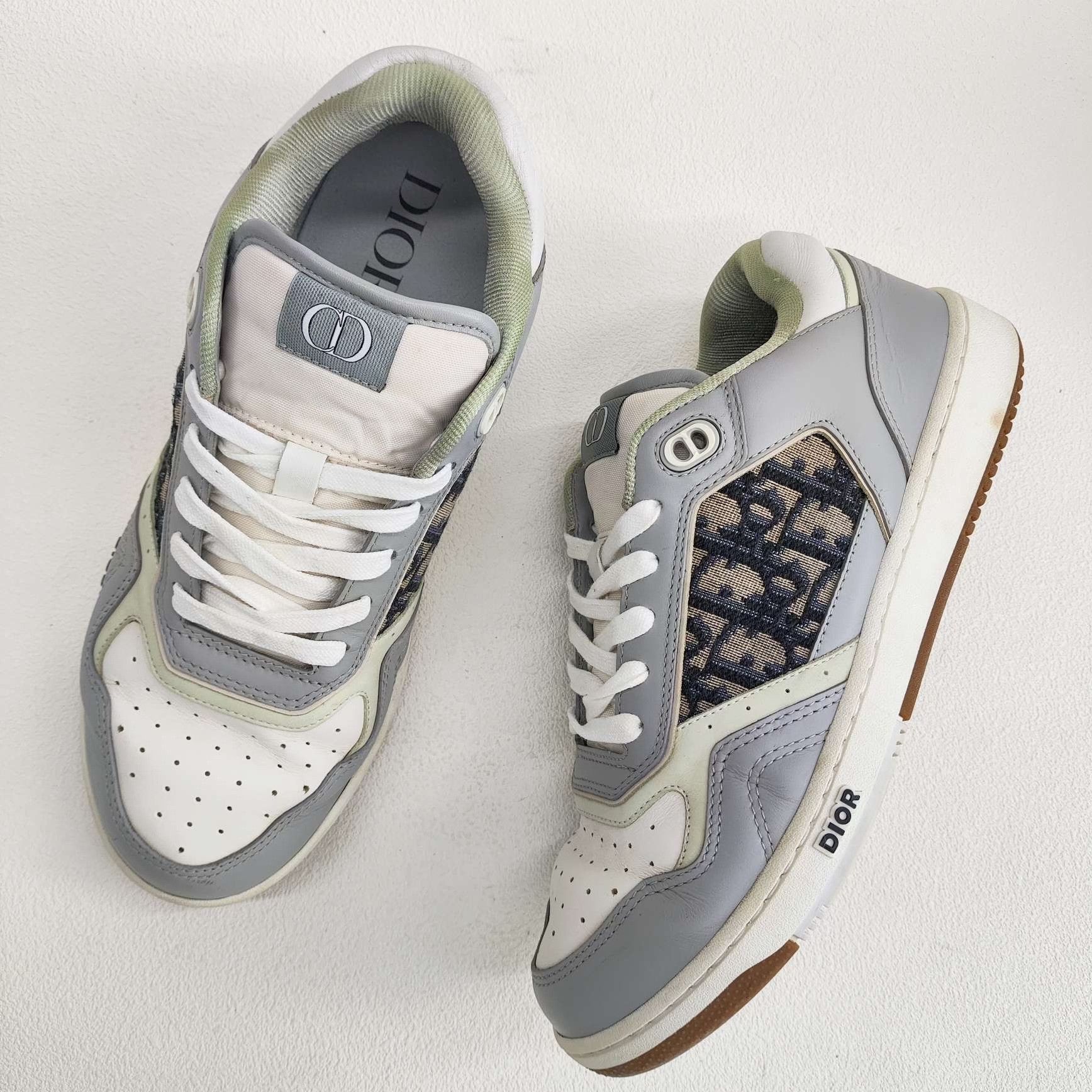 Dior Dior B27 Low Gray Sneakers Size 8.5 Size US 8.5 / EU 41-42 - 9 Thumbnail