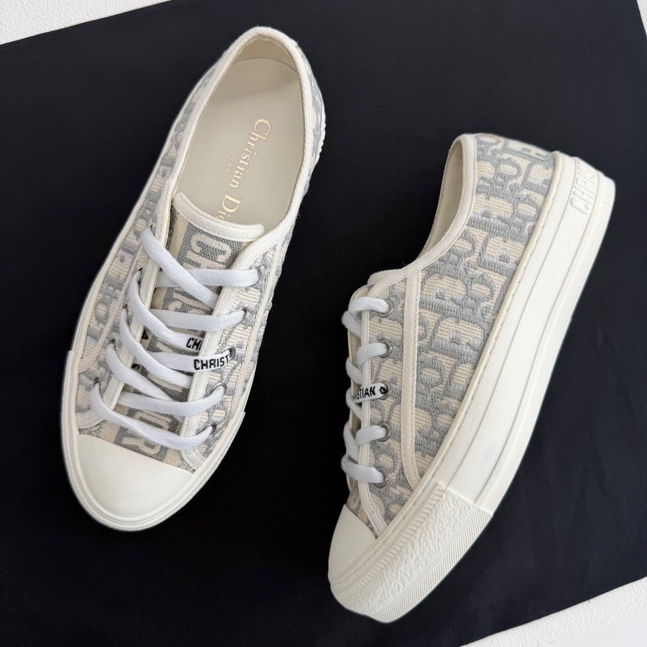 Dior Dior Oblique Walk'n'Dior Sneakers Size 37.5 Size US 7.5 / IT 37.5 - 9 Thumbnail