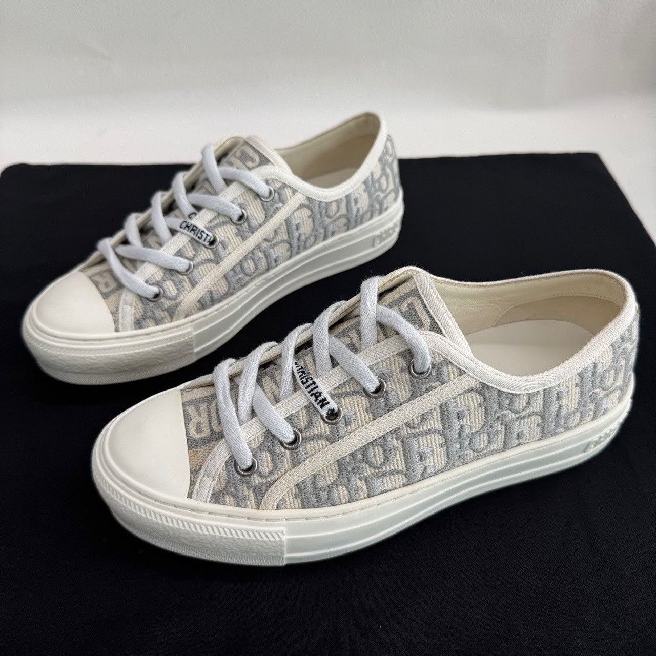 Dior Dior Oblique Walk'n'Dior Sneakers Size 37.5 Size US 7.5 / IT 37.5 - 2 Thumbnail