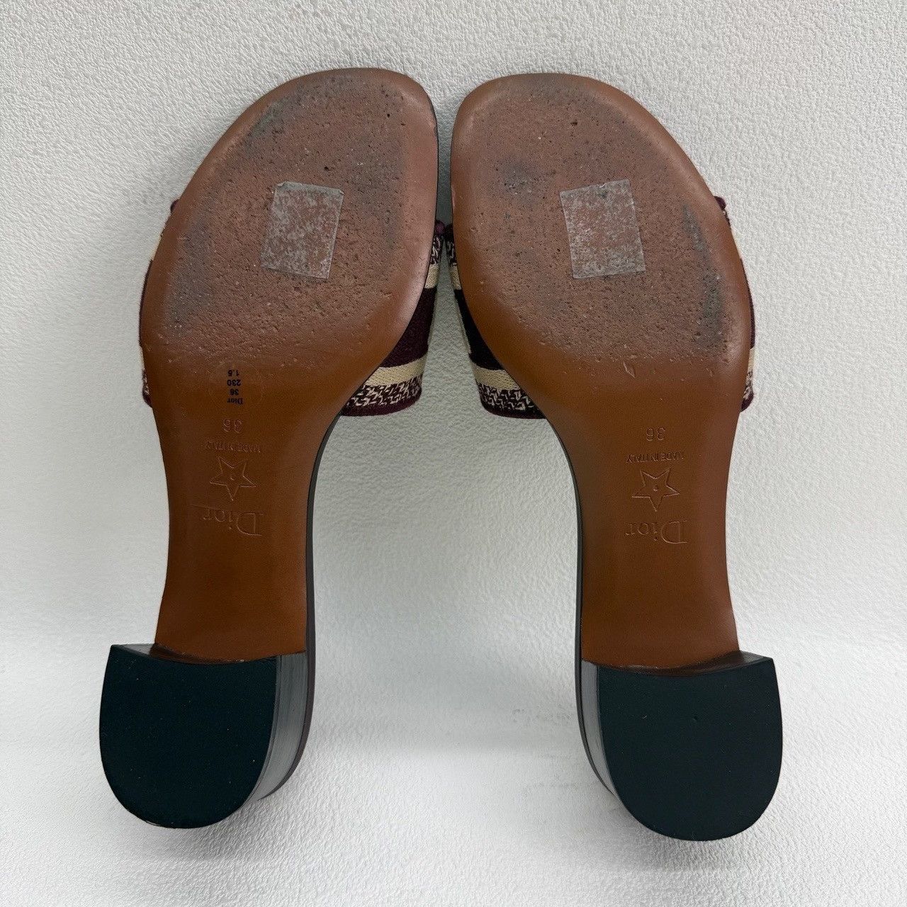 Dior Dior Dway Embroidered Sandals Size 36 Size US 6 / IT 36 - 8 Thumbnail