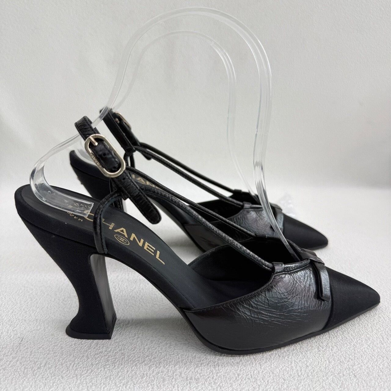 Chanel Chanel Bow Pointed Toe Heels Size 36 Size US 6 / IT 36 - 5 Thumbnail