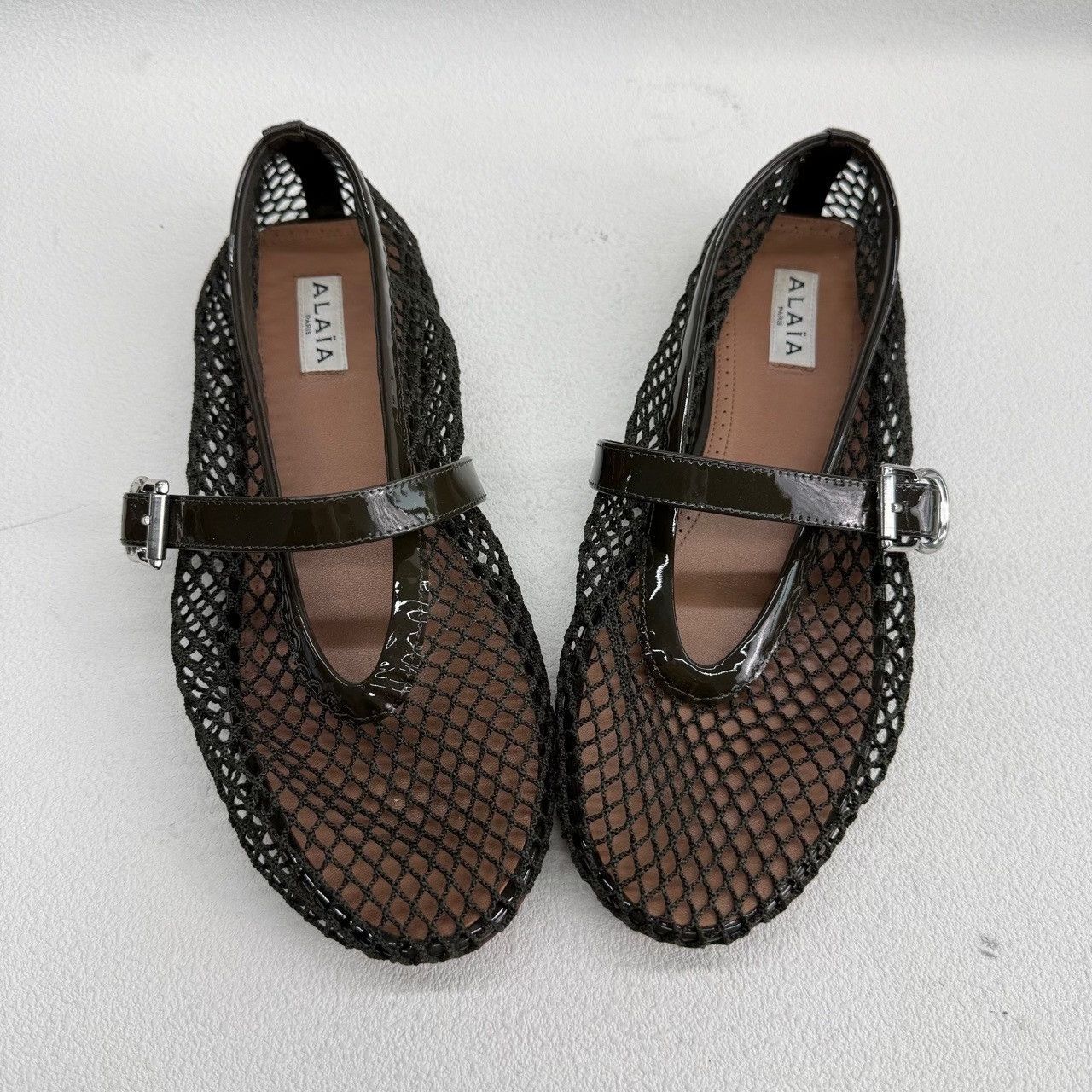 Alaia Alaïa Fishnet Ballet Flats Size 38 Size US 8 / IT 38 - 10 Thumbnail