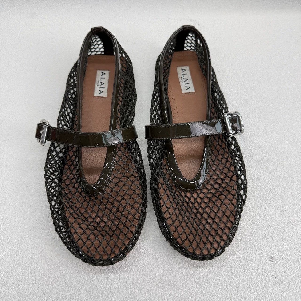 Alaia Alaïa Fishnet Ballet Flats Size 38 Size US 8 / IT 38 - 3 Thumbnail