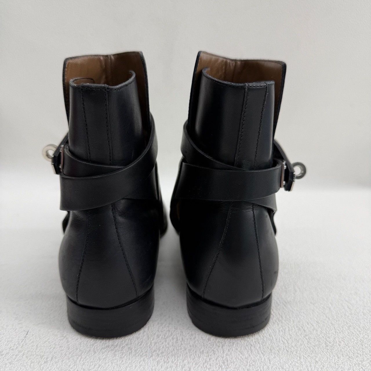 Hermes Hermes Kelly Leather Ankle Boots Size 36.5 Size US 6.5 / IT 36.5 - 5 Thumbnail