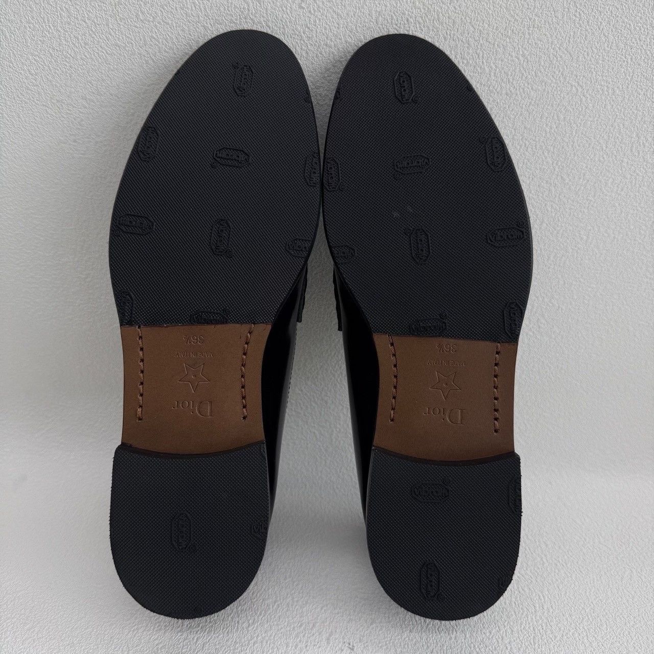 Dior Dior Black Logo Loafers Size 36.5 Size US 6.5 / IT 36.5 - 8 Thumbnail