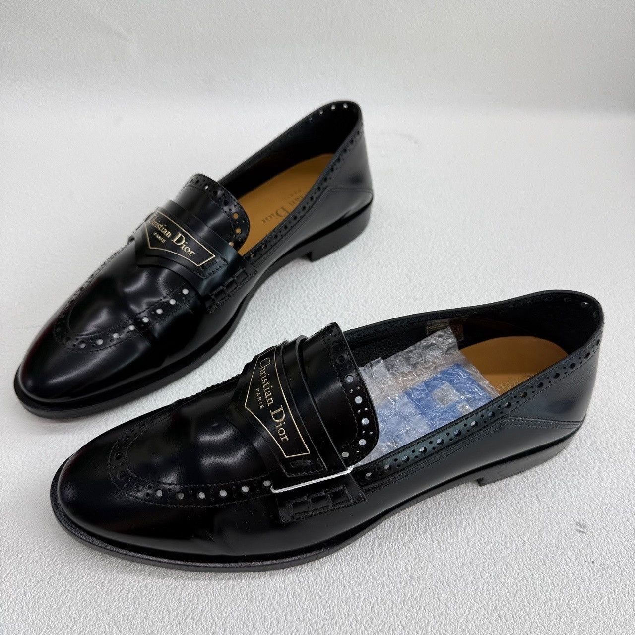Dior Dior Black Logo Loafers Size 36.5 Size US 6.5 / IT 36.5 - 2 Thumbnail