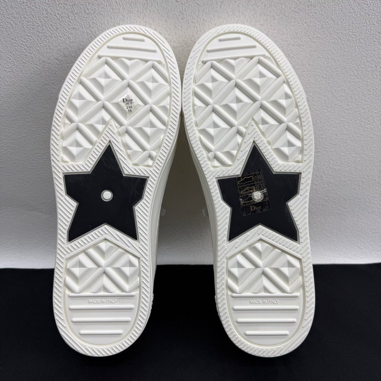 Dior Dior White Walk'n'Dior Sneakers Size 36.5 Size US 5.5 / IT 35.5 - 8 Thumbnail