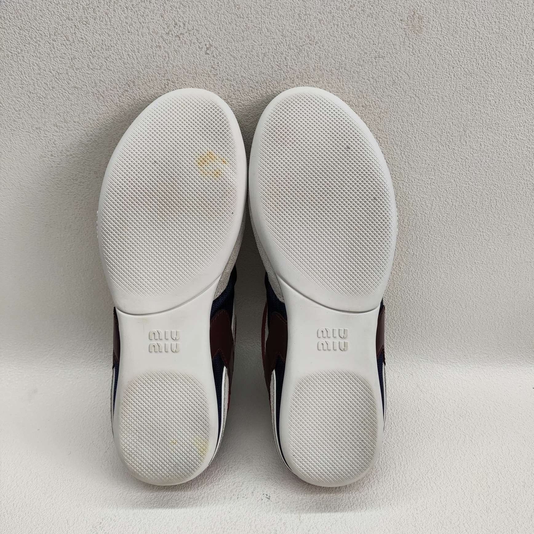 Miu Miu Miu Miu Gymnasium Low-Top Sneakers Size 38 Size US 8 / IT 38 - 8 Thumbnail