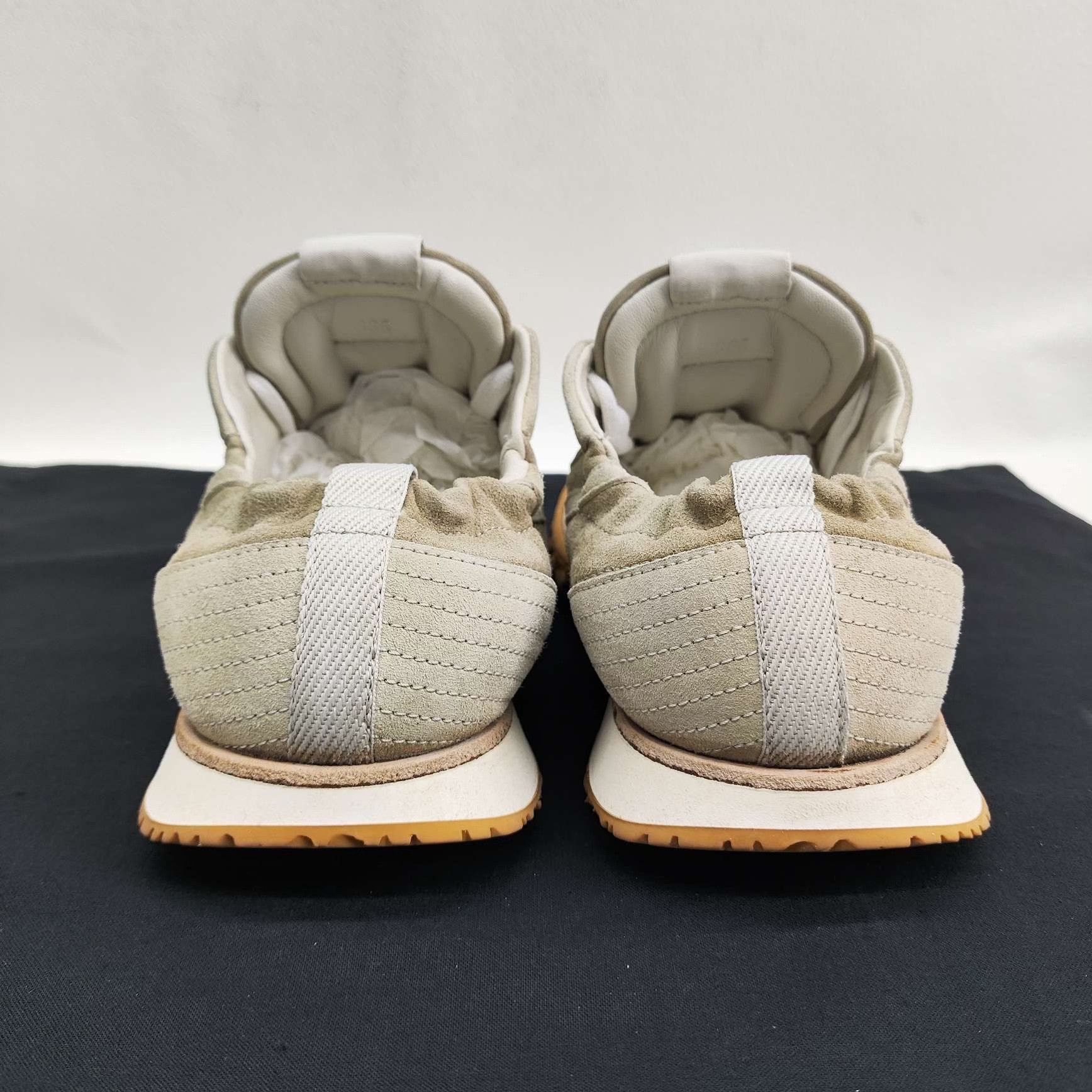 Hermes Hermes Suede Low-Top Sneakers Size 36.5 Size US 6.5 / IT 36.5 - 5 Thumbnail