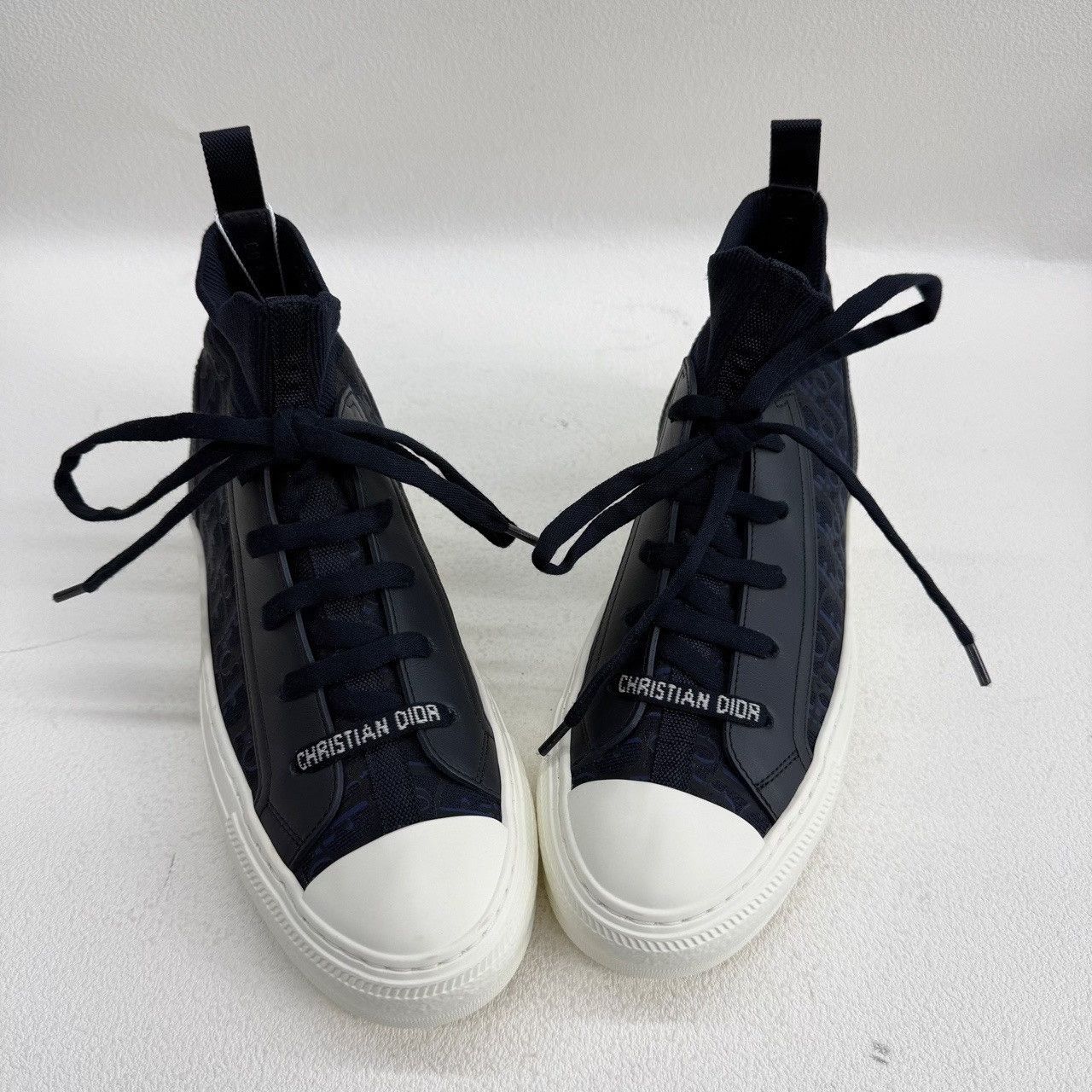 Dior Dior Oblique Hi-Top Sneakers Size 35 Size US 5 / IT 35 - 9 Thumbnail