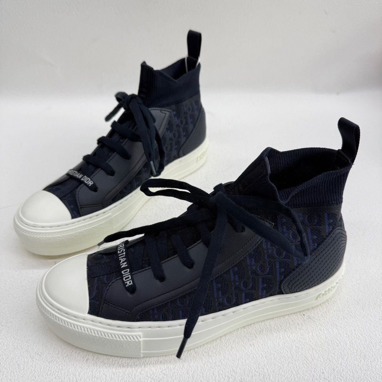 Dior Dior Oblique Hi-Top Sneakers Size 35 Size US 5 / IT 35 - 3 Thumbnail