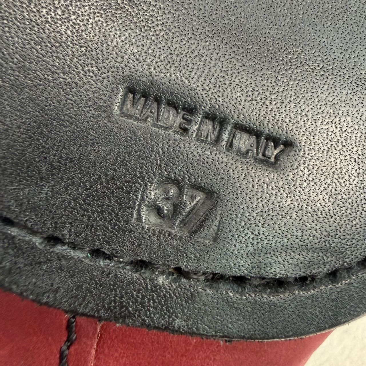 Uma Wang Uma Wang Red Leather Ballet Flats Size 37 Size US 7 / IT 37 - 10 Thumbnail
