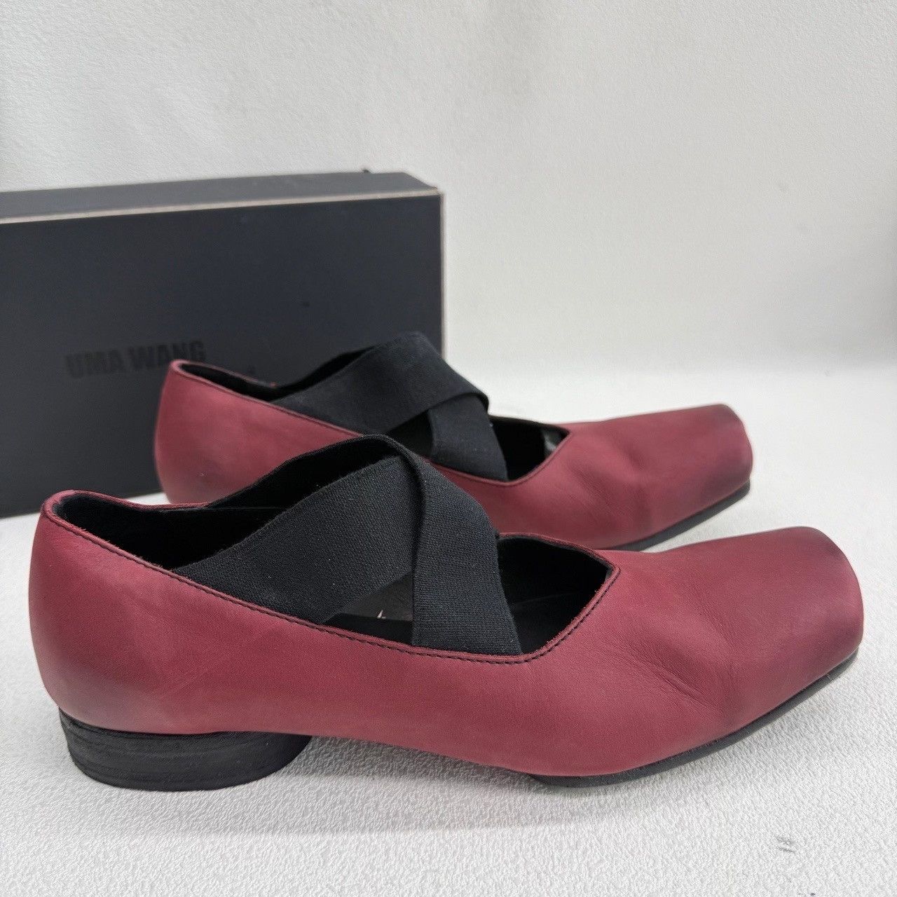 Uma Wang Uma Wang Red Leather Ballet Flats Size 37 Size US 7 / IT 37 - 9 Thumbnail