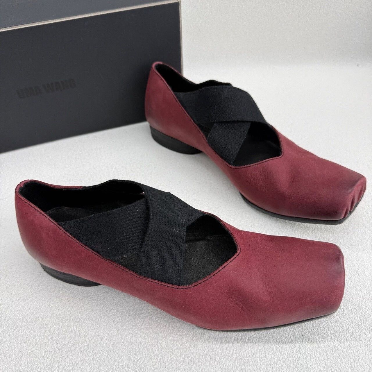 Uma Wang Uma Wang Red Leather Ballet Flats Size 37 Size US 7 / IT 37 - 5 Thumbnail