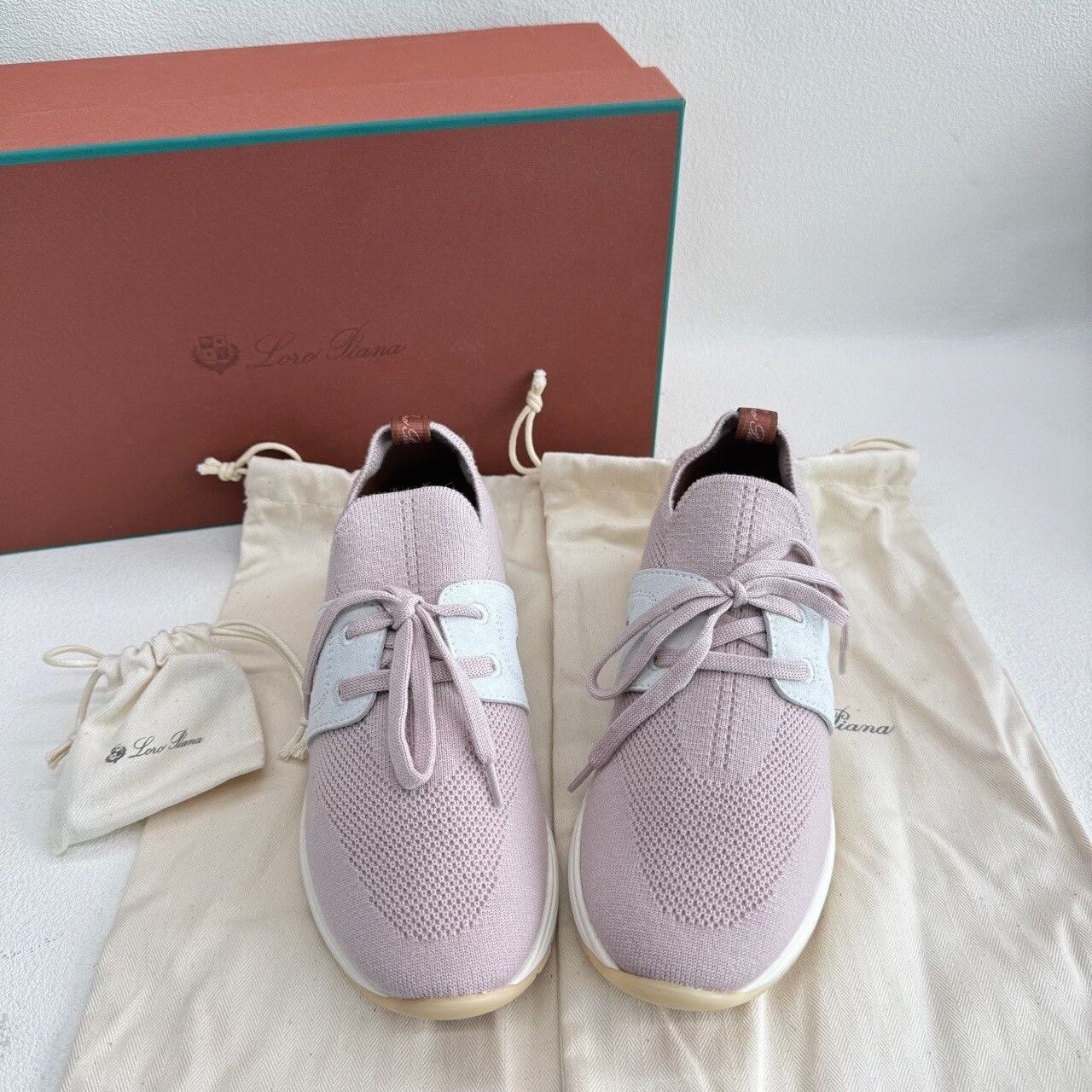 Loro Piana Loro Piana 360 Walk Sneakers Pink Size 35 Size US 5 / IT 35 - 2 Thumbnail