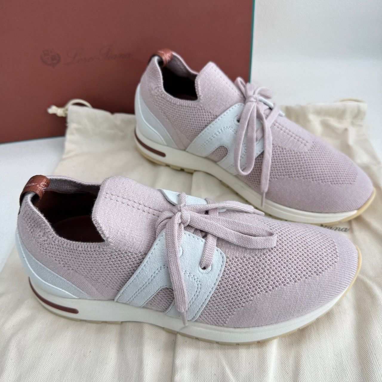 Loro Piana Loro Piana 360 Walk Sneakers Pink Size 35 Size US 5 / IT 35 - 5 Thumbnail