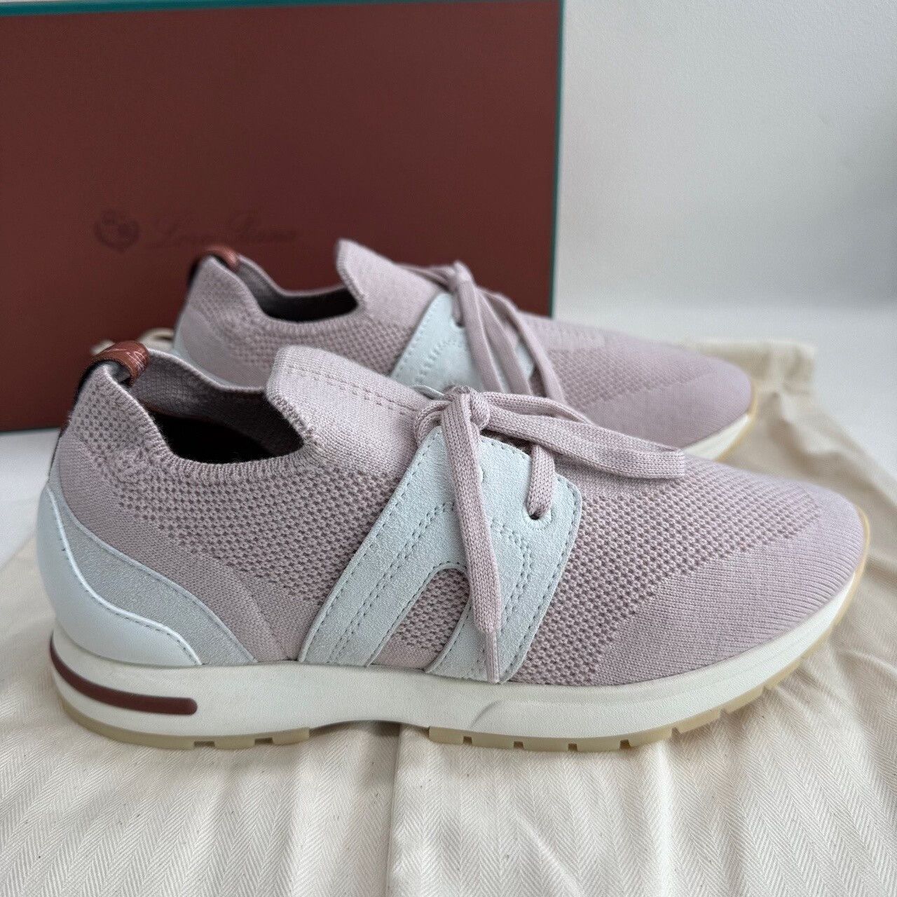 Loro Piana Loro Piana 360 Walk Sneakers Pink Size 35 Size US 5 / IT 35 - 6 Thumbnail