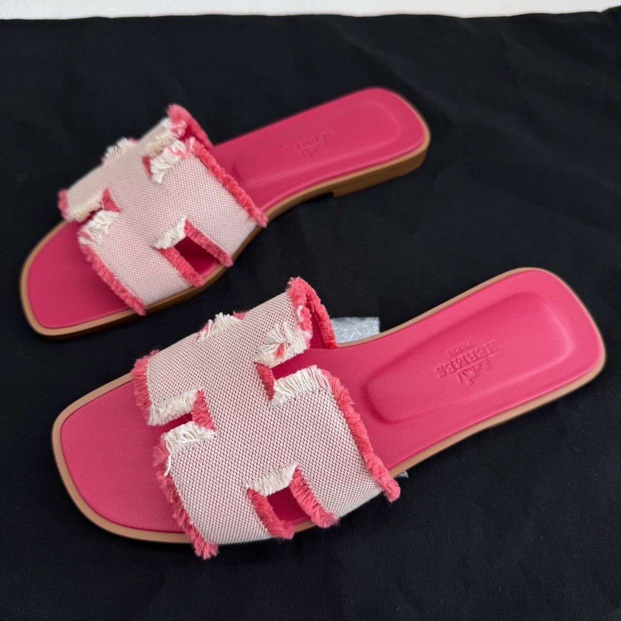Hermes Hermès Fringed Oran Sandals Size 36 Size US 6 / IT 36 - 2 Thumbnail