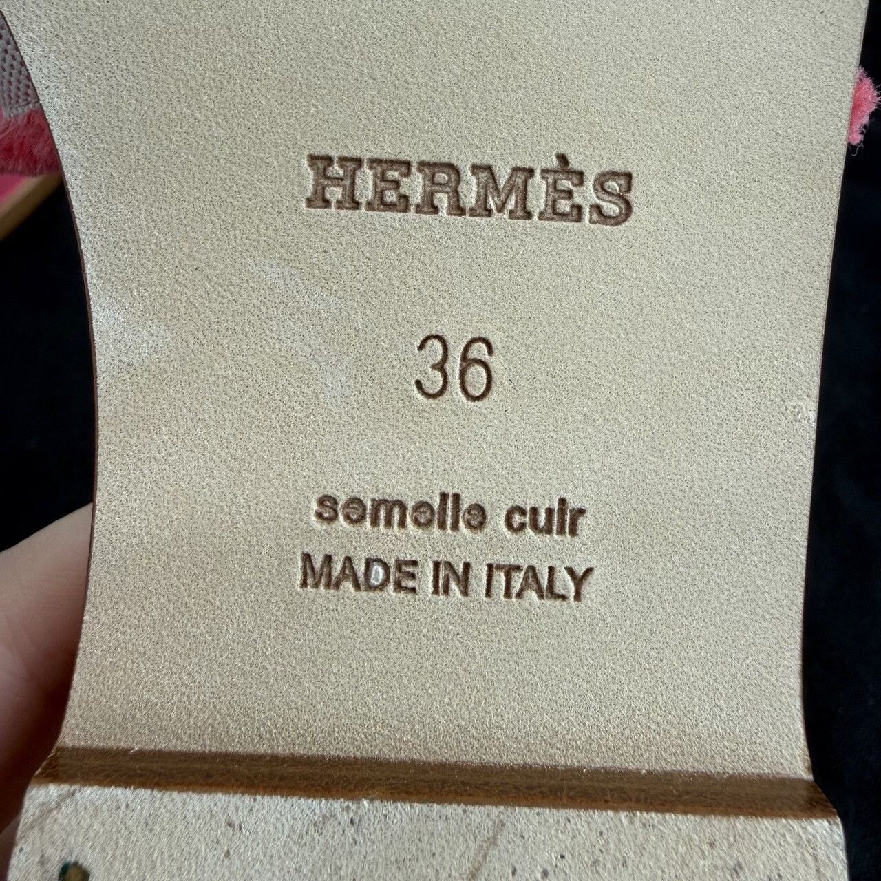 Hermes Hermès Fringed Oran Sandals Size 36 Size US 6 / IT 36 - 9 Thumbnail