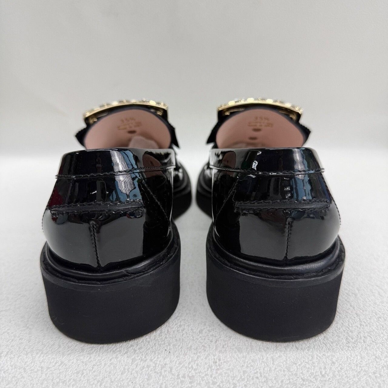 Roger Vivier Roger Vivier Crystal Buckle Loafers Size 35.5 Size US 5.5 / IT 35.5 - 6 Thumbnail