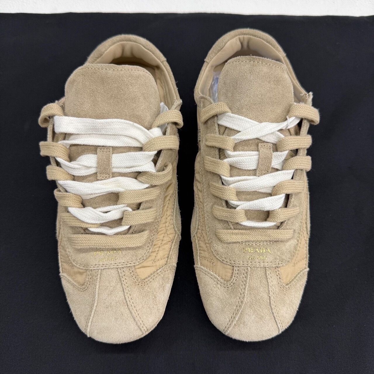 Prada Prada Suede Re-Nylon Sneakers Size 36 Size US 6 / IT 36 - 3 Thumbnail
