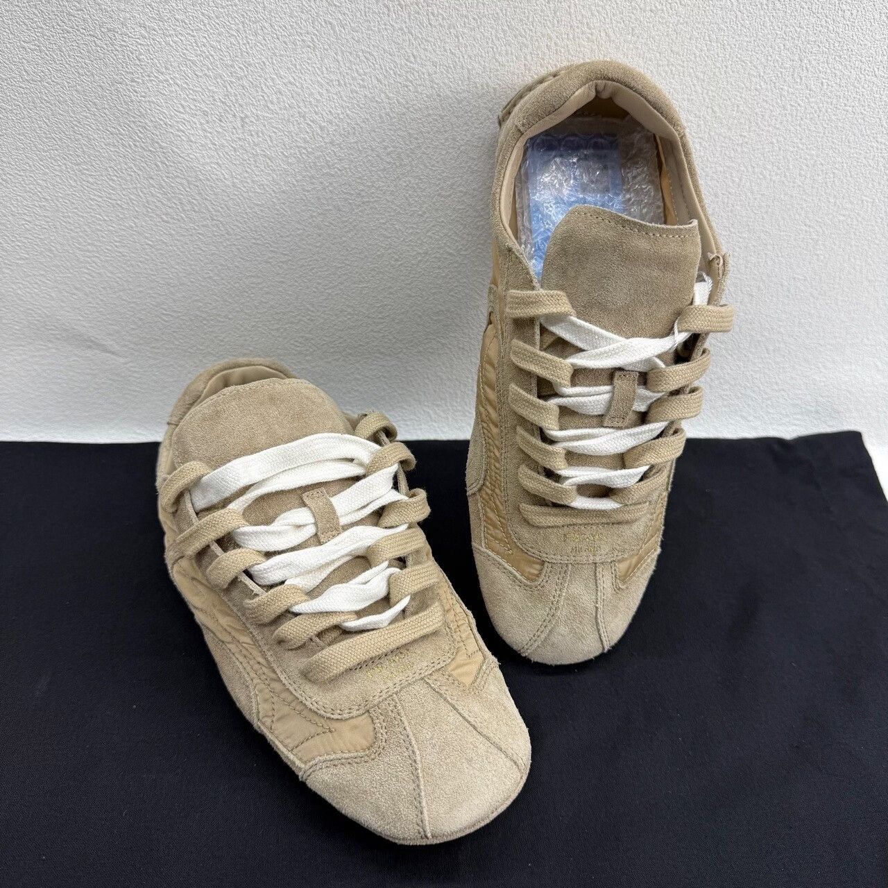 Prada Prada Suede Re-Nylon Sneakers Size 36 Size US 6 / IT 36 - 9 Thumbnail