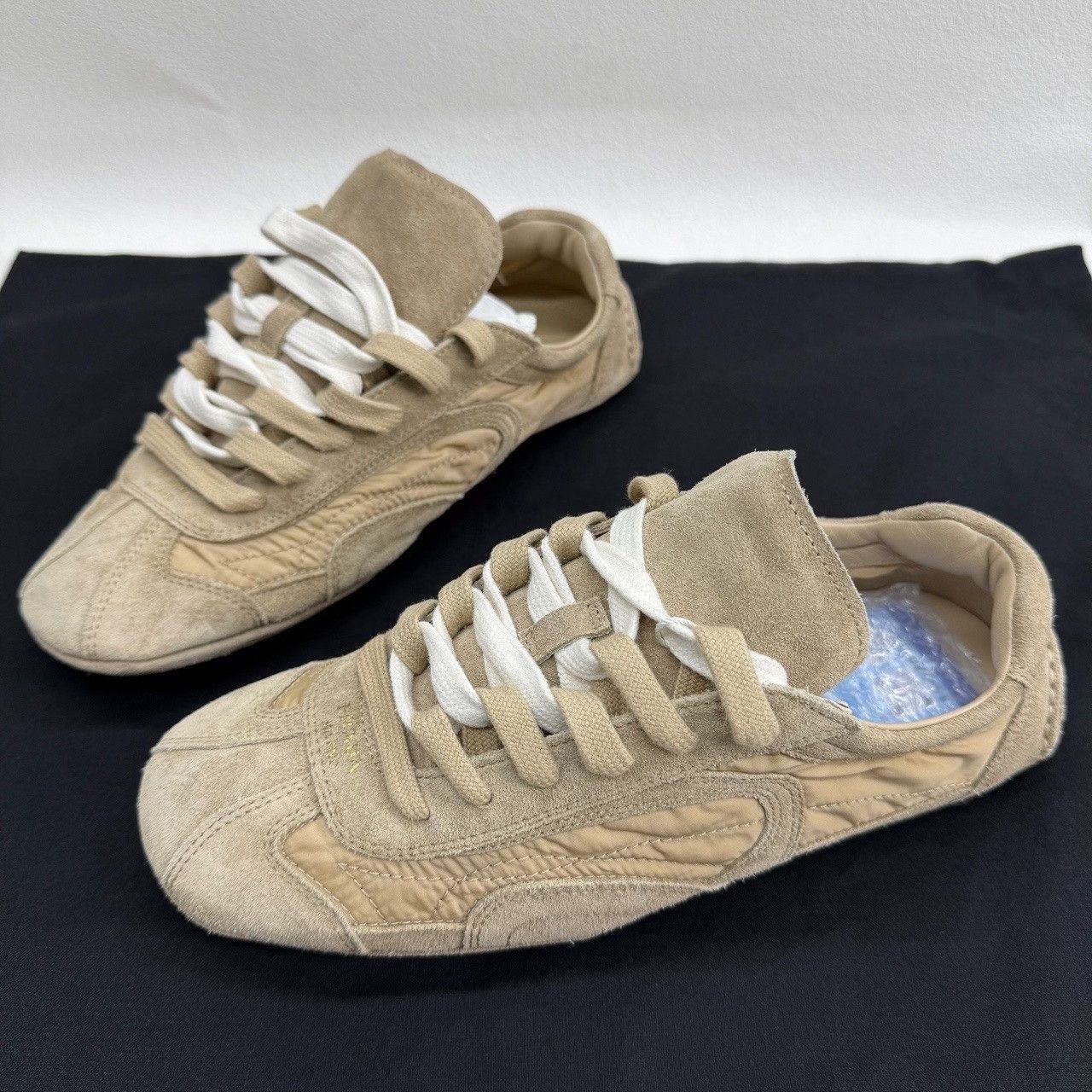 Prada Prada Suede Re-Nylon Sneakers Size 36 Size US 6 / IT 36 - 2 Thumbnail