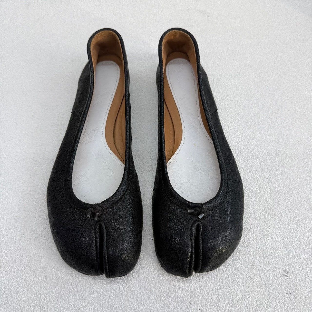 Maison Margiela Maison Margiela Black Tabi Ballet Flats Size 36 Size US 6 / IT 36 - 3 Thumbnail