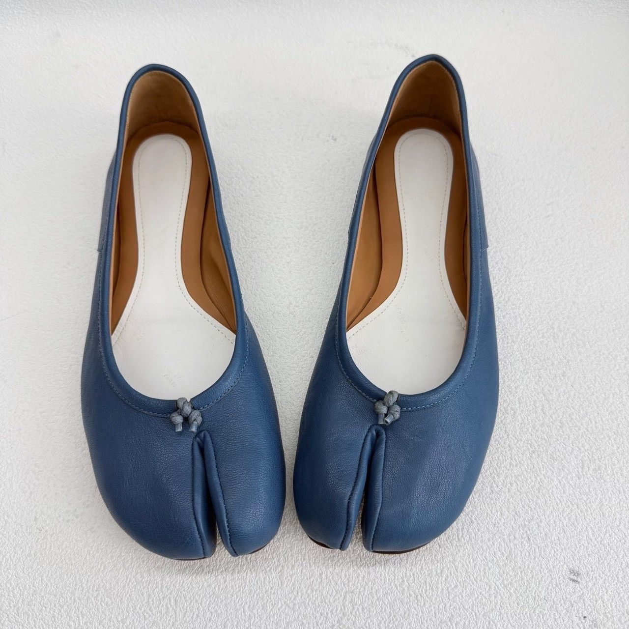 Maison Margiela Maison Margiela Blue Tabi Ballet Flats Size 37 Size US 7 / IT 37 - 10 Thumbnail