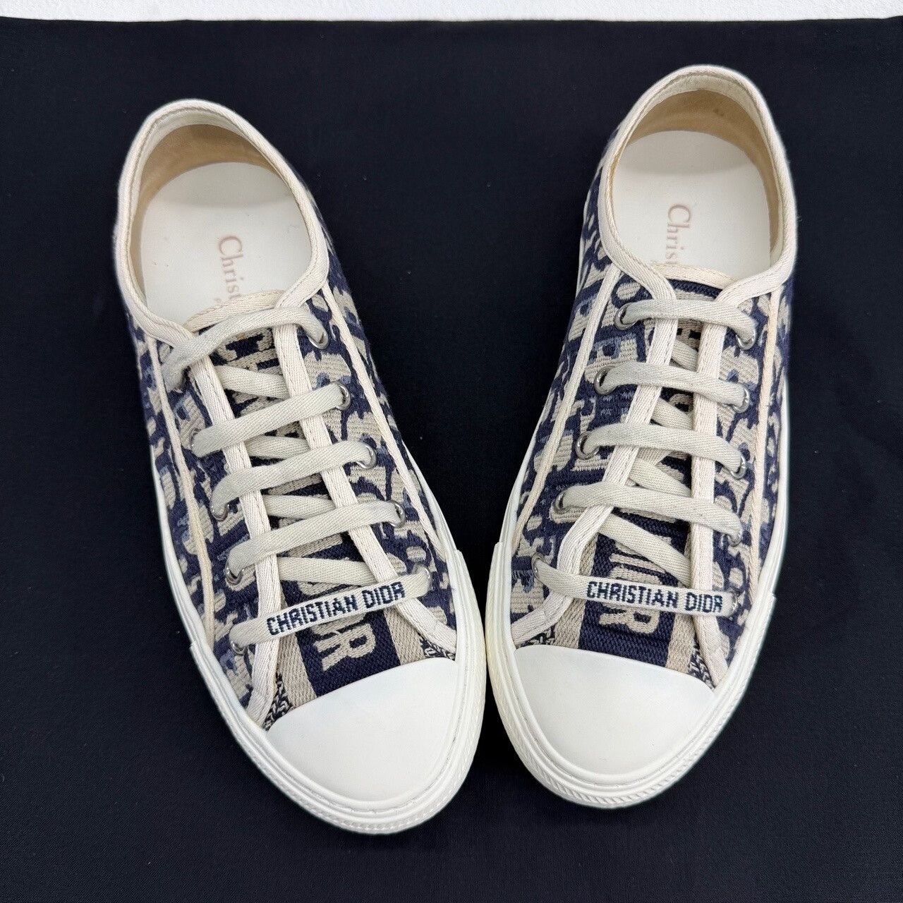 Dior Dior Oblique Walk'n'Dior Low-Top Sneakers Size 36 Size US 6 / IT 36 - 10 Thumbnail