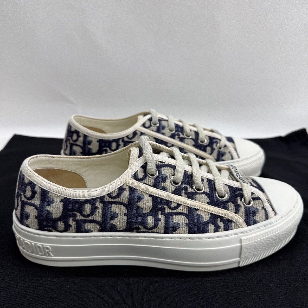 Dior Dior Oblique Walk'n'Dior Low-Top Sneakers Size 36 Size US 6 / IT 36 - 5 Thumbnail
