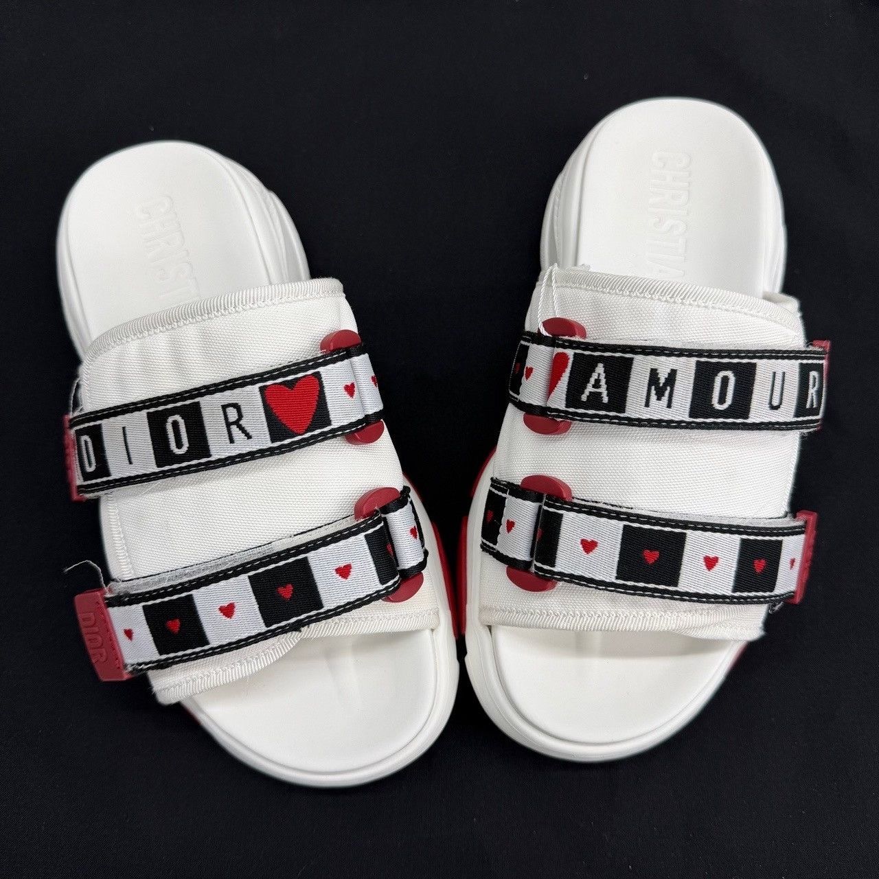 Dior Dior D-Wander Amour Slides Size 36 Size US 6 / IT 36 - 10 Thumbnail