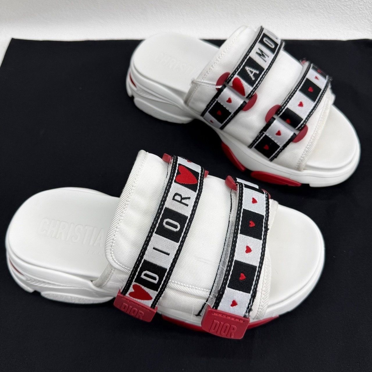 Dior Dior D-Wander Amour Slides Size 36 Size US 6 / IT 36 - 4 Thumbnail