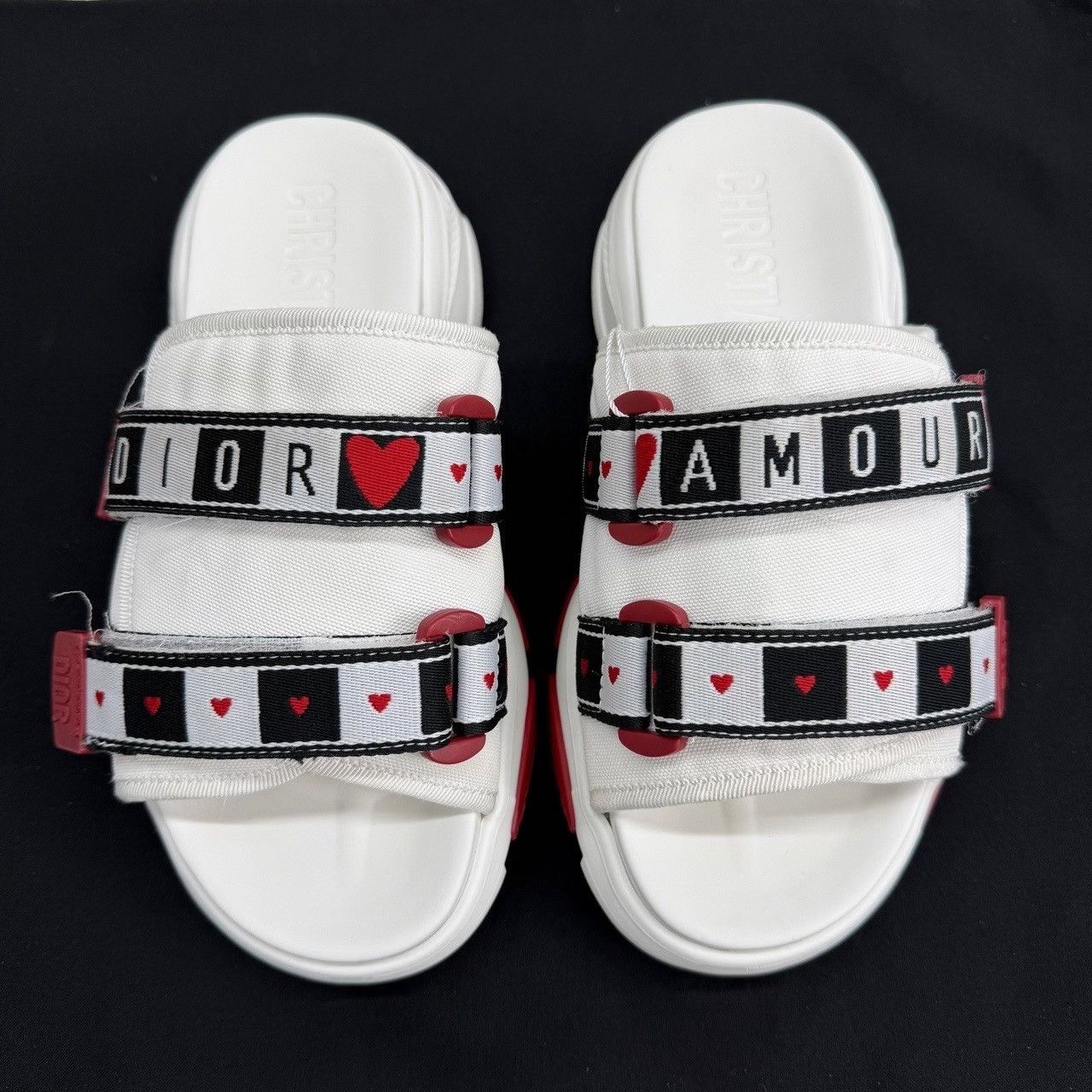 Dior Dior D-Wander Amour Slides Size 36 Size US 6 / IT 36 - 3 Thumbnail