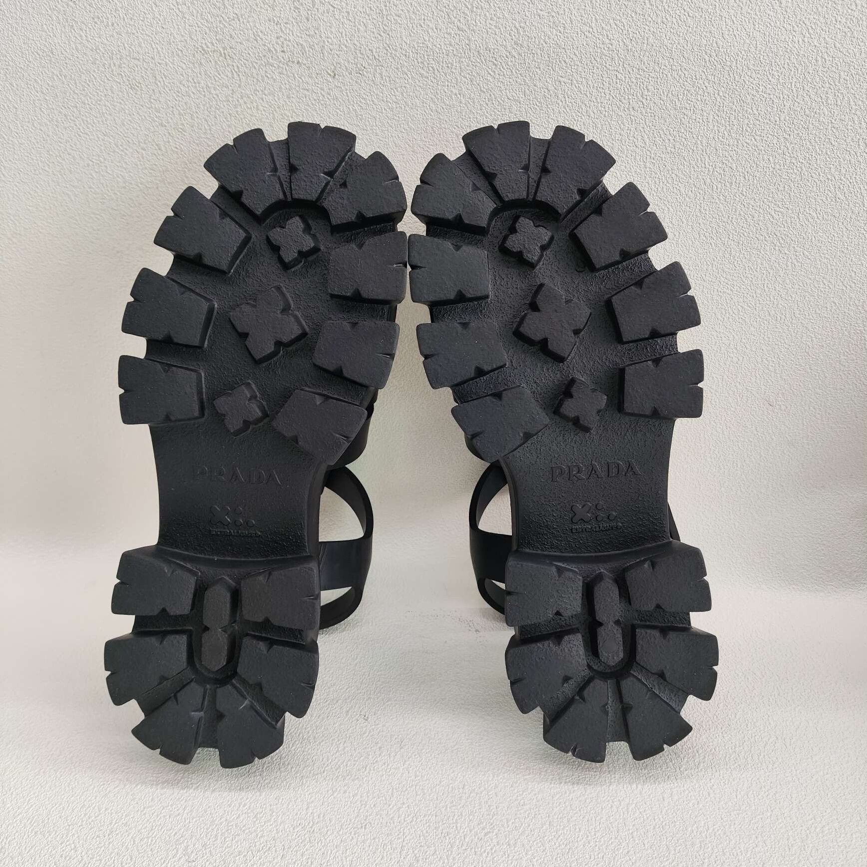 Prada Prada Monolith Logo Sandals Size 9 Size US 9 / EU 42 - 7 Thumbnail