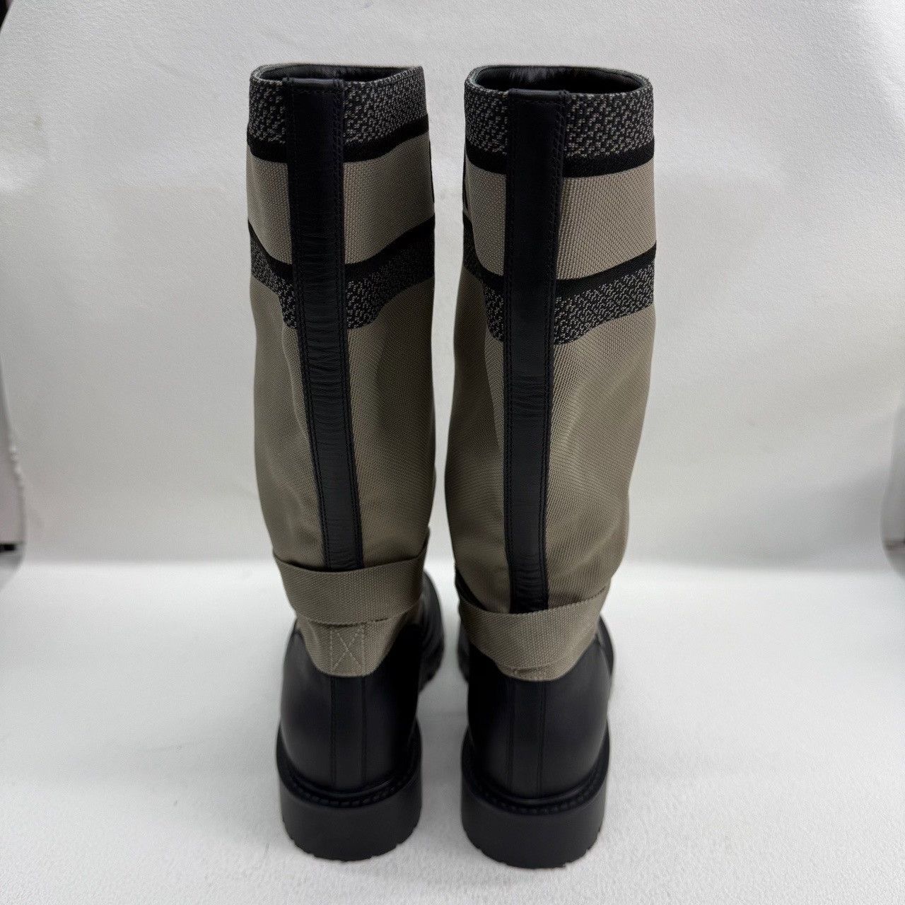 Dior Dior D-Major Canvas and Leather Boots Size 38.5 Size US 8.5 / IT 38.5 - 6 Thumbnail