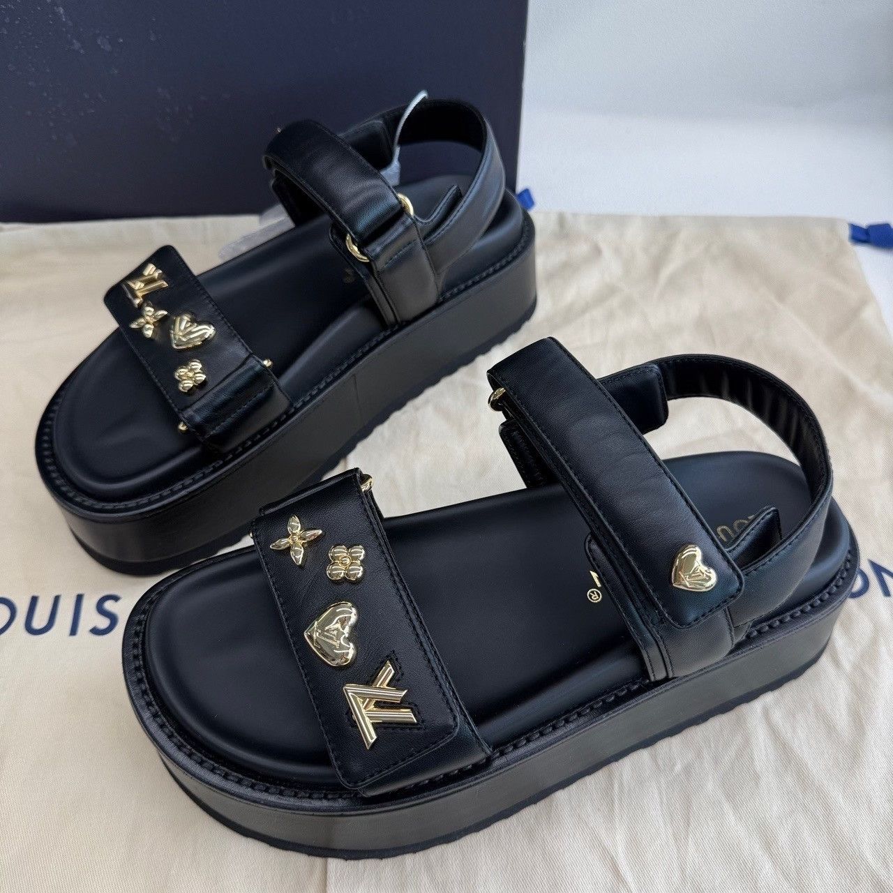Louis Vuitton Louis Vuitton Sunset Comfort Sandals Size 38 Size US 8 / IT 38 - 3 Thumbnail