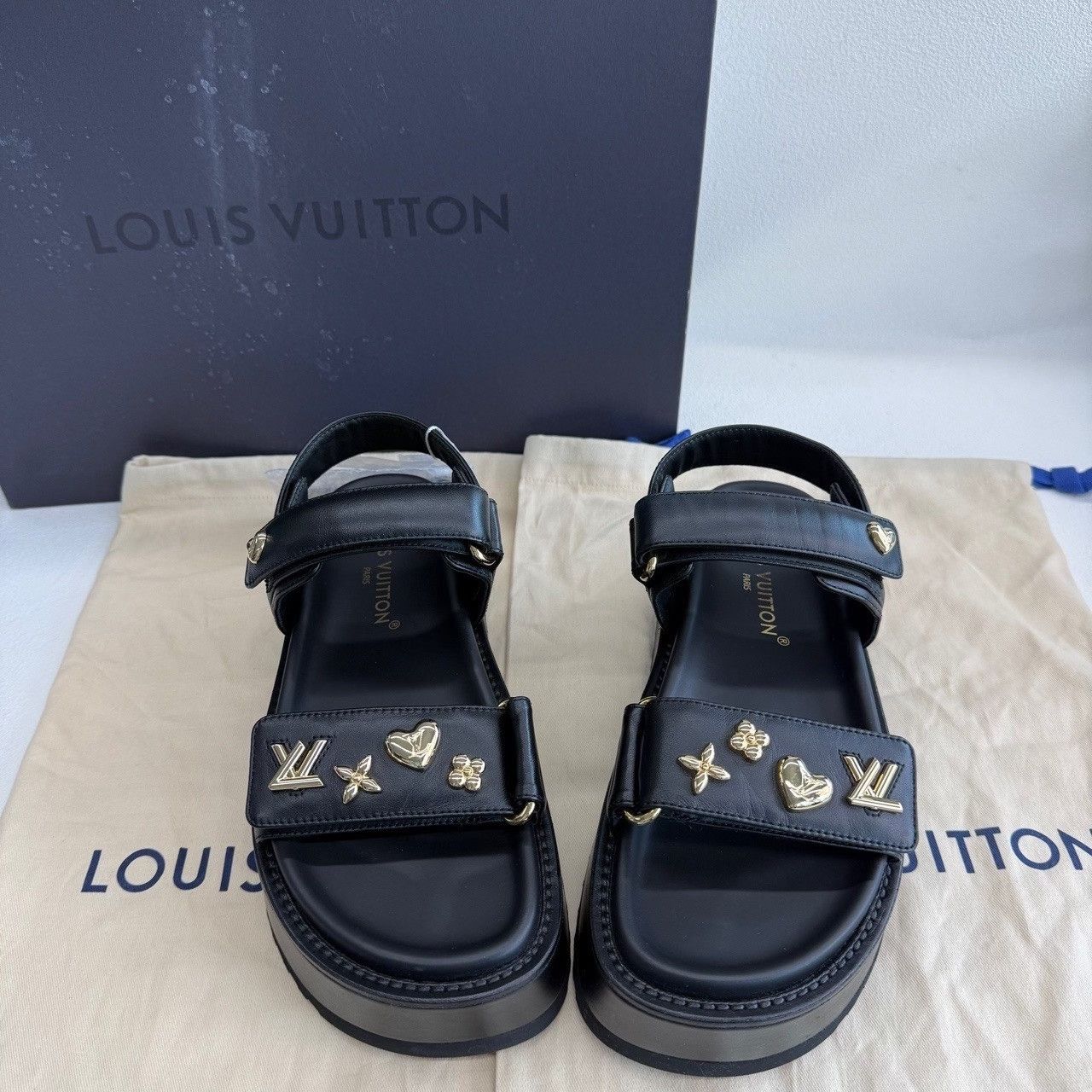 Louis Vuitton Louis Vuitton Sunset Comfort Sandals Size 38 Size US 8 / IT 38 - 2 Thumbnail