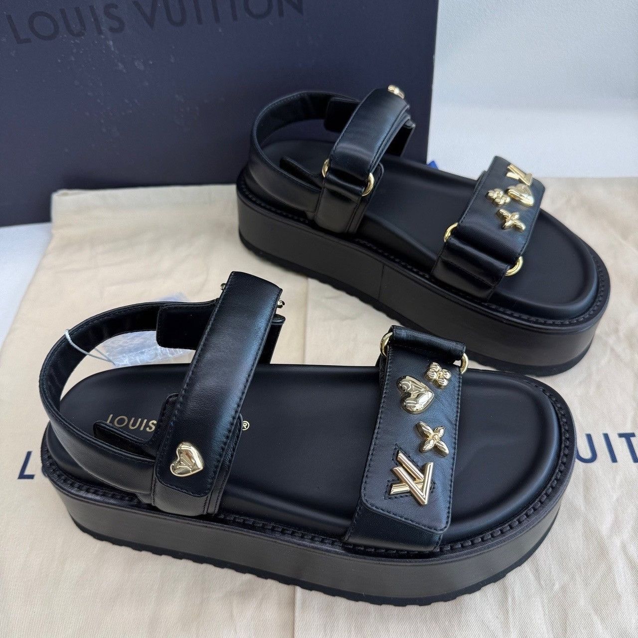 Louis Vuitton Louis Vuitton Sunset Comfort Sandals Size 38 Size US 8 / IT 38 - 5 Thumbnail