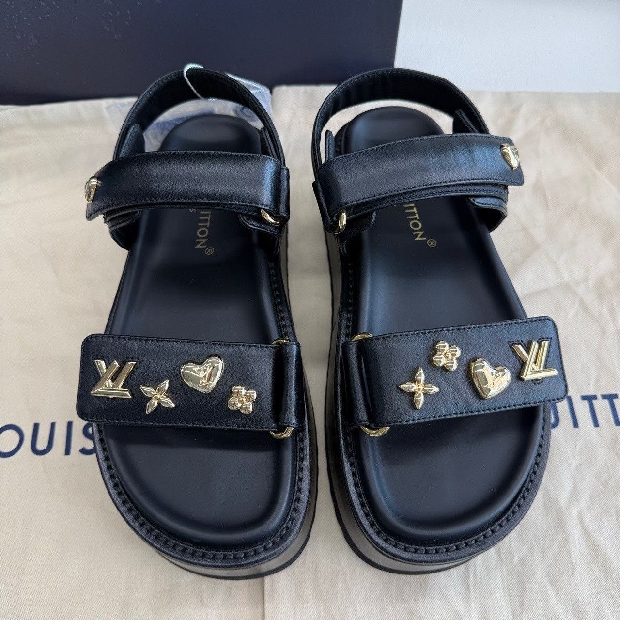 Louis Vuitton Louis Vuitton Sunset Comfort Sandals Size 38 Size US 8 / IT 38 - 4 Thumbnail