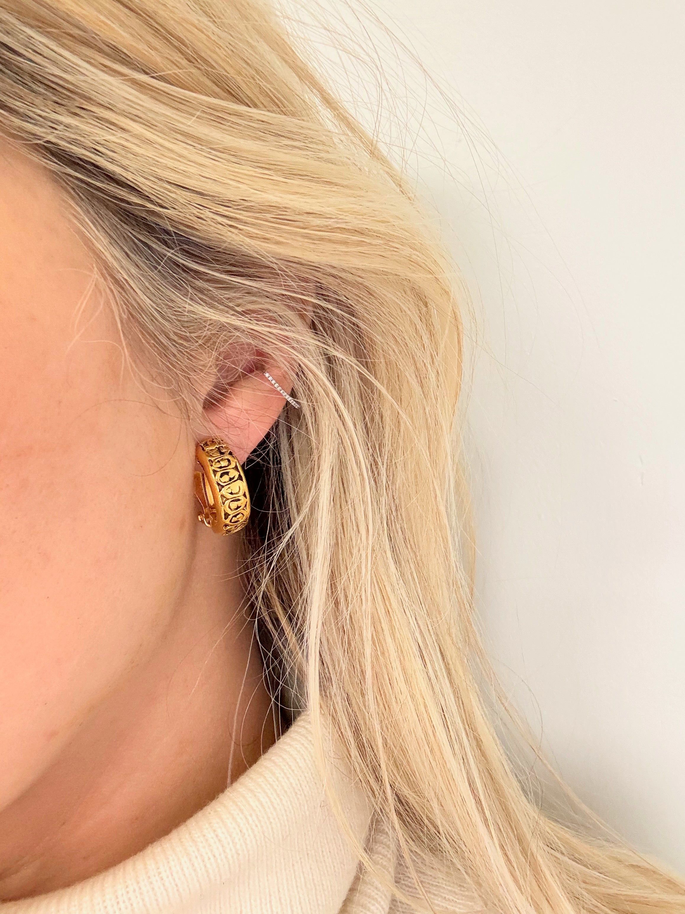Chanel Boucles d'oreilles Hoop Size ONE SIZE - 9 Thumbnail