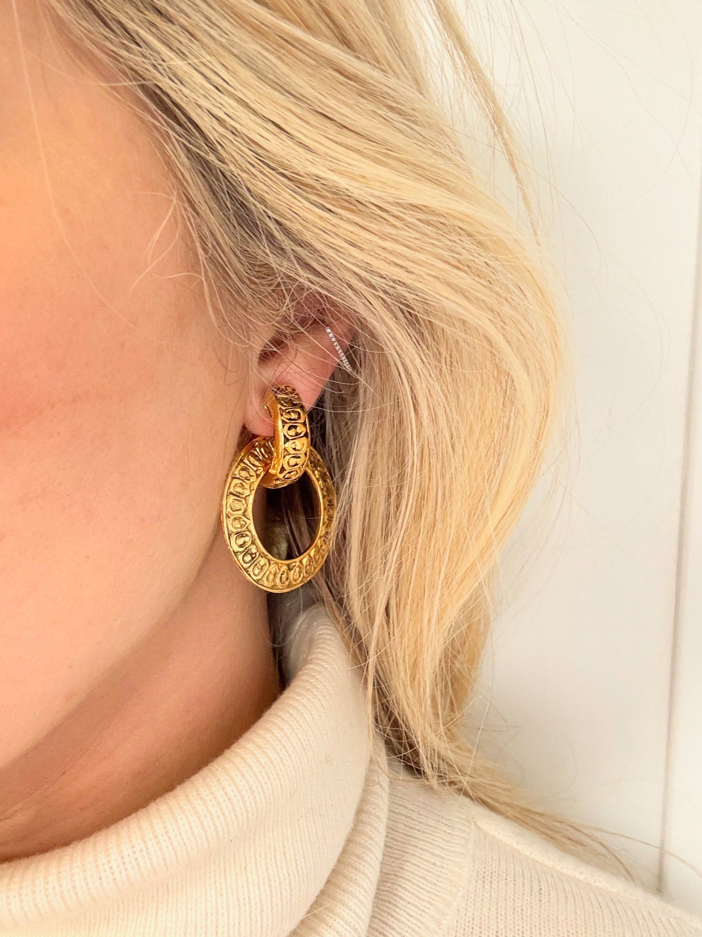 Chanel Boucles d'oreilles Hoop Size ONE SIZE - 10 Thumbnail