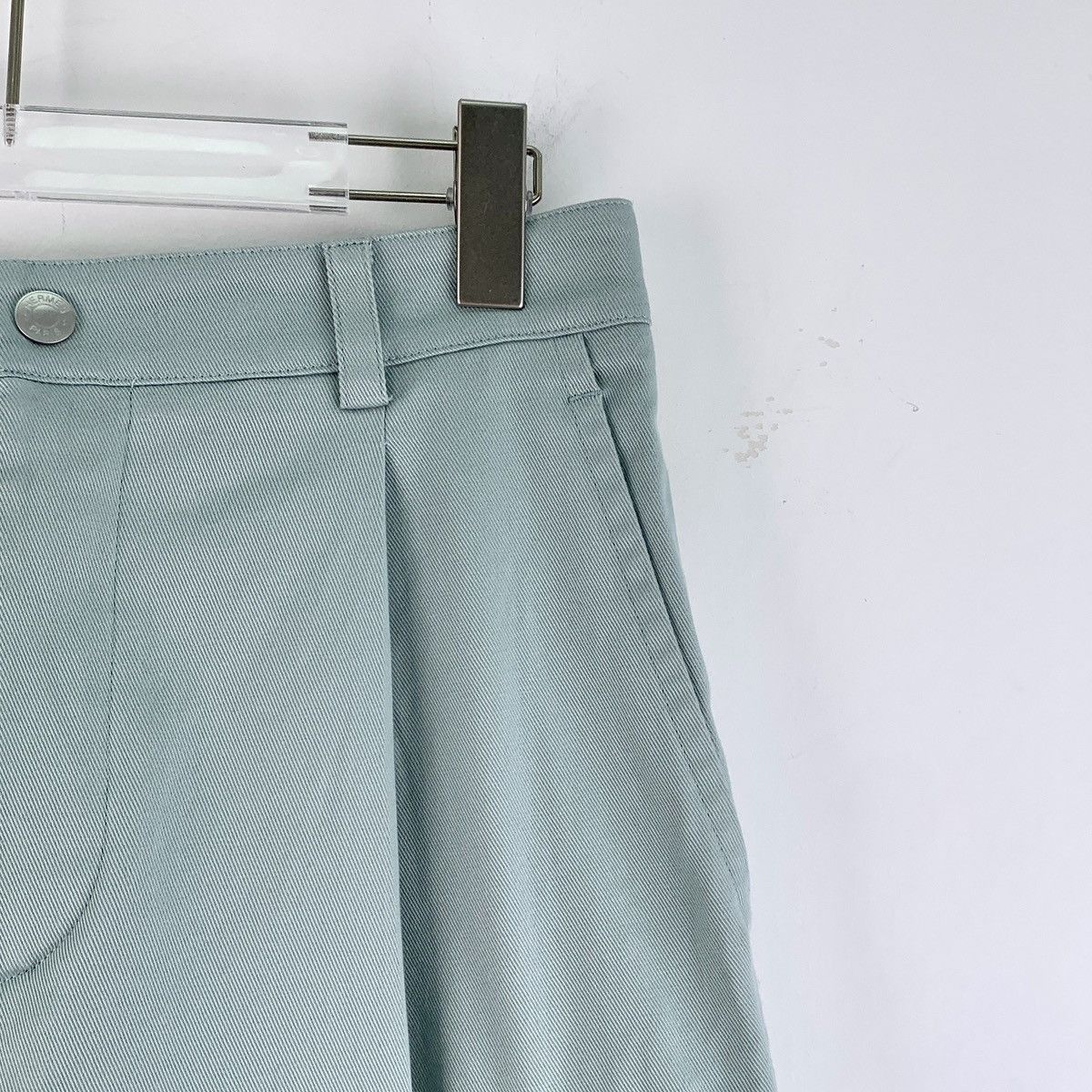 Hermes Light Blue Side Pocket Casual Cargo Pants Size US 40 / EU 56 - 2 Thumbnail