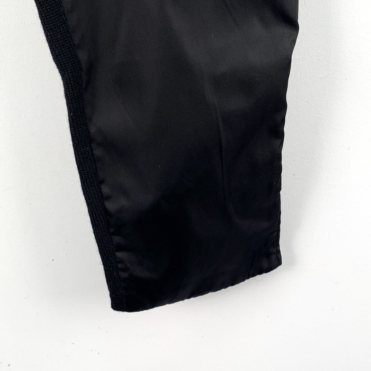 Prada Black Logo Wool Casual Joggers Size US 34 / EU 50 - 4 Thumbnail