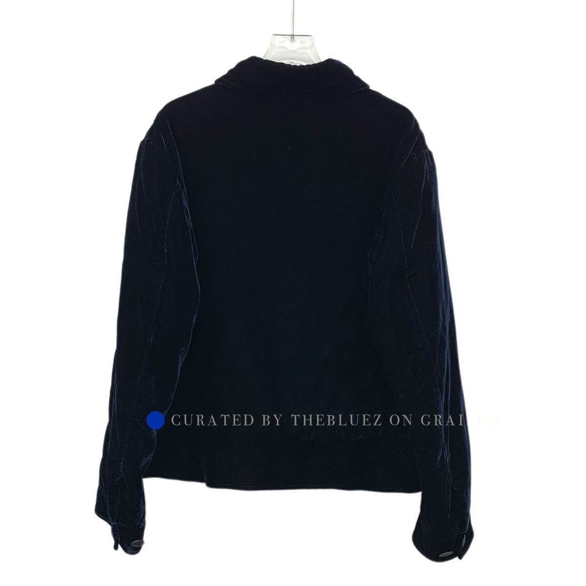 Armani Black Logo Embroidered Casual Bomber Size US M / EU 48-50 / 2 - 2 Thumbnail