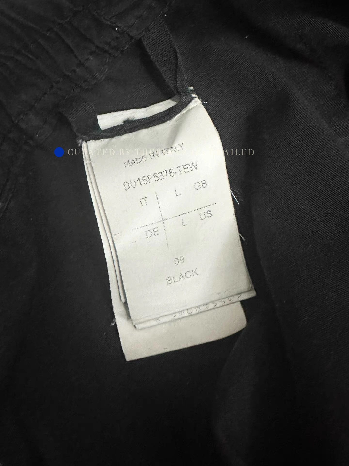 Rick Owens Black Cargo Pants with Dual Loops Size US 32 / EU 48 - 4 Thumbnail
