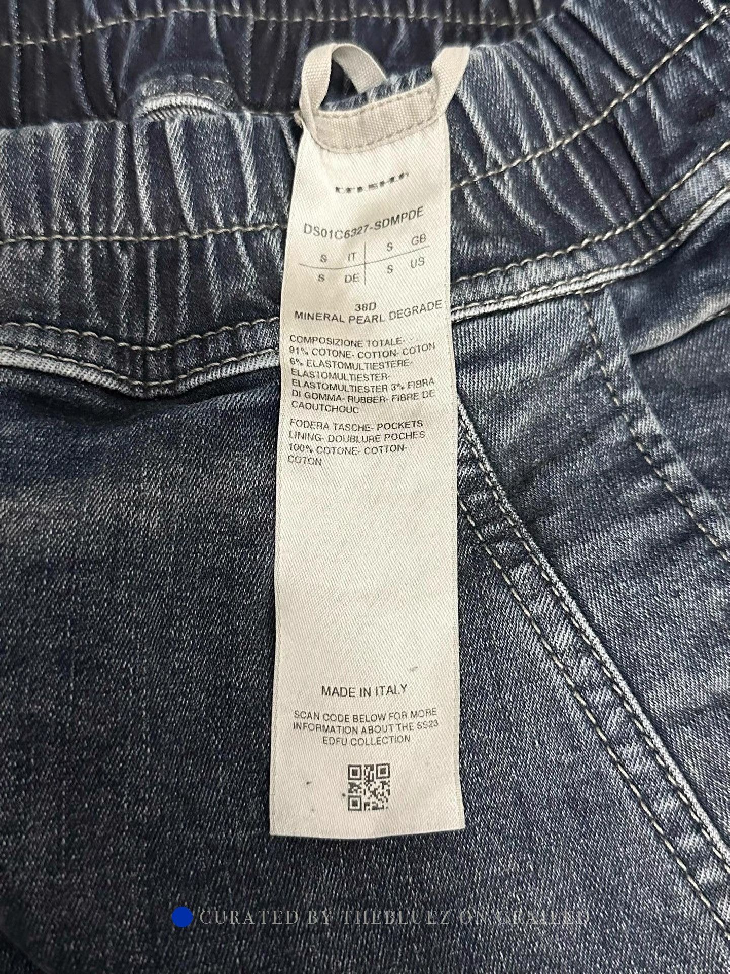 Rick Owens Washed Blue Wide-Leg Denim Pants Size US 32 / EU 48 - 4 Thumbnail